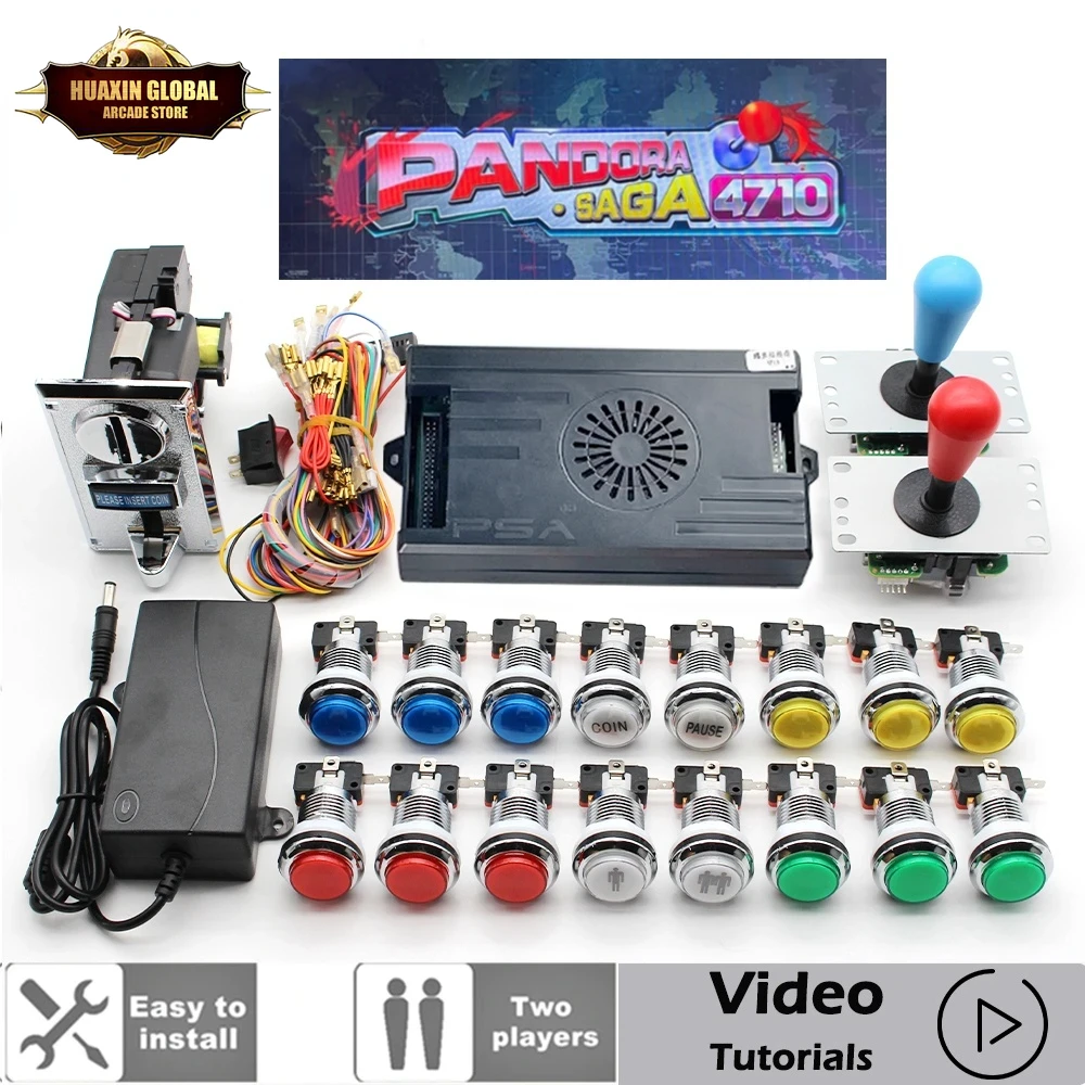 Trackball Controller Arcade - 2 Player 4710 in 1 Pandora