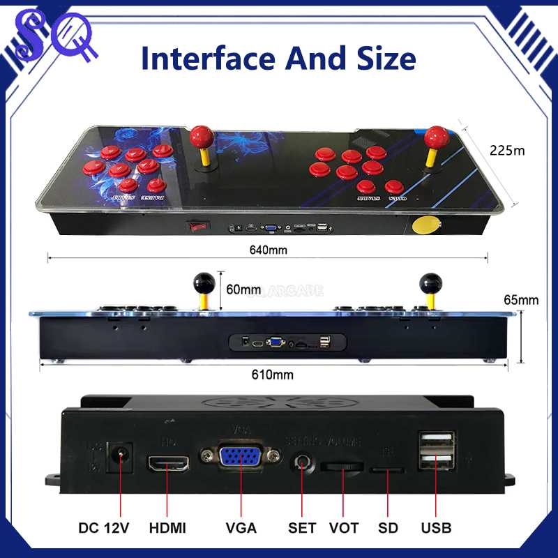 Pandora Saga DX 9800 All in On - Trackball Controller Arcade recension och pris